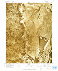 Hastings Pass NE 1973 topographic map thumbnail