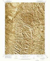 Hastings Pass 1973 topographic map thumbnail