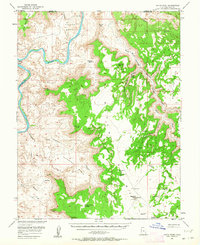 Hatch Point 1954 topographic map thumbnail