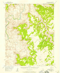 Hatch Point 1954 topographic map preview