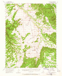 Hatch Rock 1954 topographic map preview