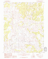 Hatch Trading Post 1985 topographic map thumbnail