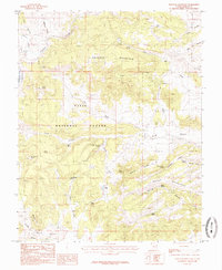 Haycock Mountain 1985 topographic map thumbnail