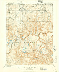 Hayden Peak 1901 topographic map thumbnail