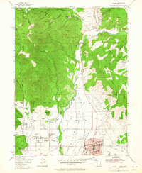 Heber 1955 topographic map preview