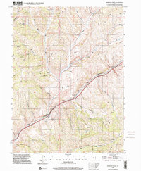 Heiners Creek 1997 topographic map thumbnail