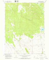 Heller Lake 1965 topographic map preview