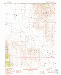 Hell'n Moriah Canyon 1991 topographic map thumbnail