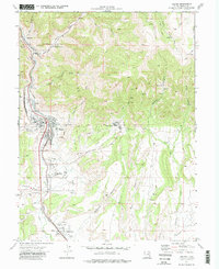 Helper 1972 topographic map thumbnail