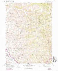 Henefer 1964 topographic map thumbnail