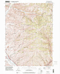 Henefer 1997 topographic map thumbnail
