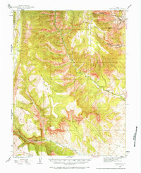 Hiawatha 1923 topographic map preview