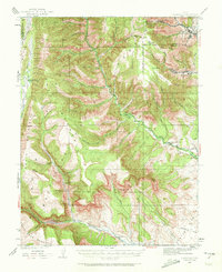 Hiawatha 1923 topographic map preview