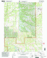 Hiawatha 2001 topographic map thumbnail