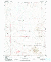 Hickman Knolls 1993 topographic map thumbnail