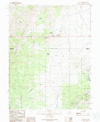 High Rock 1989 topographic map thumbnail