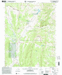 Hilgard Mountain 2001 topographic map thumbnail