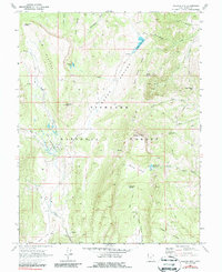 Hilgard Mtn 1968 topographic map thumbnail