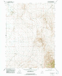 Hogup Bar 1991 topographic map thumbnail