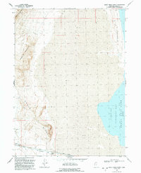 Hogup Ridge North 1991 topographic map thumbnail