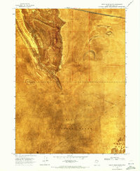 Hogup Ridge South 1969 topographic map thumbnail