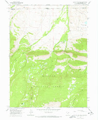 Hole In The Rock 1967 topographic map thumbnail