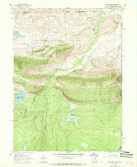 Hoop Lake 1967 topographic map thumbnail