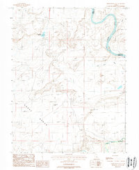 Horse Bench East 1988 topographic map thumbnail