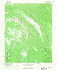Horse Mtn 1968 topographic map thumbnail