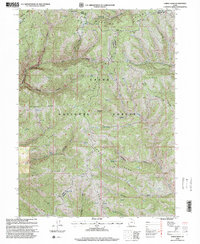 Horse Ridge 1998 topographic map thumbnail