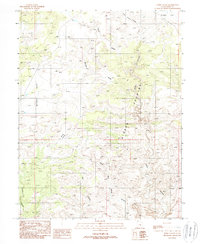 Horse Valley 1988 topographic map thumbnail