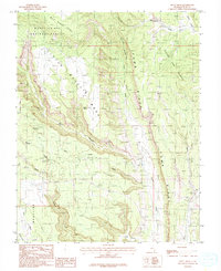 Hotel Rock 1985 topographic map thumbnail