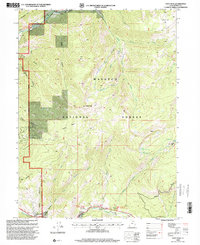 Hoyt Peak 1998 topographic map thumbnail