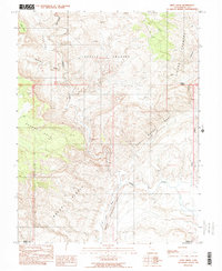 Hunt Draw 1988 topographic map thumbnail