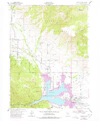 Huntsville 1955 topographic map thumbnail