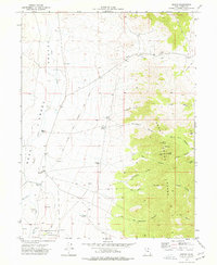 Ibapah 1973 topographic map thumbnail