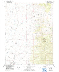 Ibapah 1973 topographic map thumbnail