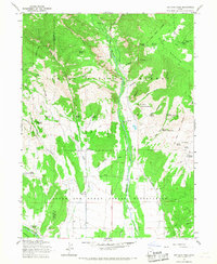 Ice Cave Peak 1965 topographic map thumbnail