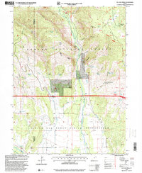 Ice Cave Peak 1996 topographic map thumbnail