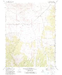Indian Peaks 1993 topographic map thumbnail