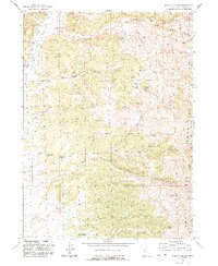 Ingham Canyon 1991 topographic map thumbnail