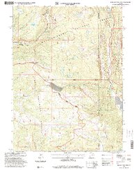 Iron Mine Mountain 1996 topographic map thumbnail