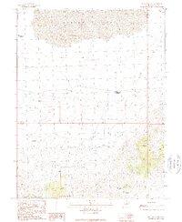 Iron Mine Pass 1989 topographic map thumbnail