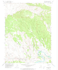 Island Park 1955 topographic map thumbnail