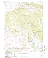 Island Park 1955 topographic map thumbnail
