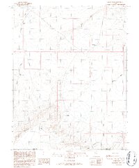 Jacks Knob 1986 topographic map thumbnail