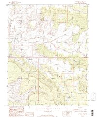 Jacobs Chair 1987 topographic map thumbnail