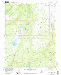Jacobs Reservoir 1969 topographic map thumbnail