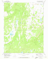 Jacobs Reservoir 1969 topographic map thumbnail