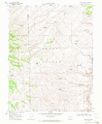 Jakes Knoll 1969 topographic map thumbnail